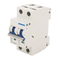 DC Circuit Breaker สารหน่วงไฟ PC 1000V 63A อายุการใช้งานยาวนาน35มม. การติดตั้งราง Miniature Circuit Breaker สำหรับ Home