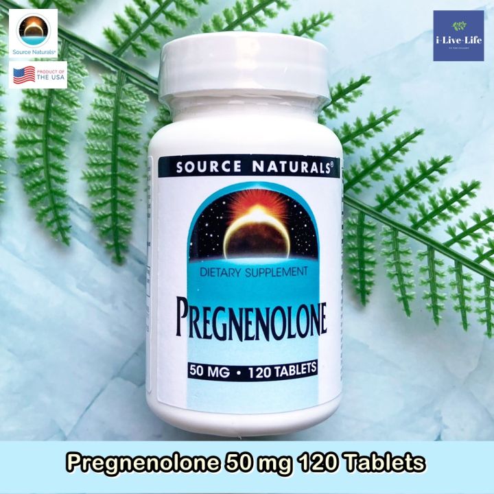 เพรกนิโนโลน-pregnenolone-50-mg-120-tablets-source-naturals