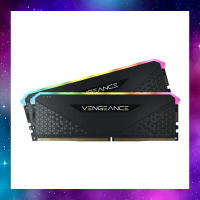 32GB (16GBx2) DDR4 3200MHz RAM (หน่วยความจำ) CORSAIR VENGEANCE RGB RS (BLACK) (CMG32GX4M2E3200C16) ประกันLT