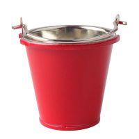 Ready Stock Simulation Mini Metal Pail Bucket 1/10 Scale Accessories for RC Crawler Car SCX10 TRX4 D90