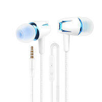 Valeriee Earbuds Comfortable Noise Reduction Lightweight In-ear Wired Earbuds for Sports High-quality Headphones Wired