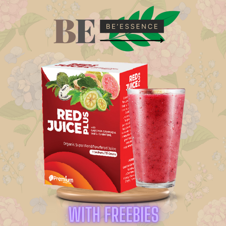 Red Juice Plus (7 Sachets or good for 34 Liters) Organic Super Food