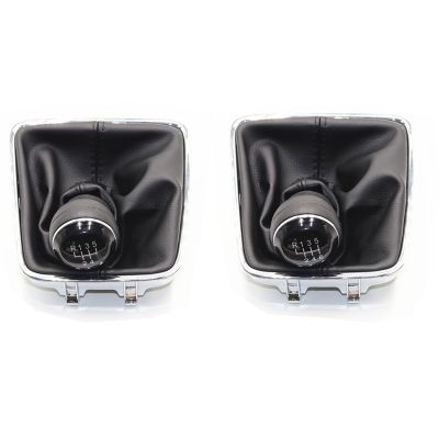 【hot】☂❀♧  Car Manual 5 /6 Speed Shift Knob With Boot Cover Gaitor Collar 2005 2006 2007 2008 2009 2010 -2014