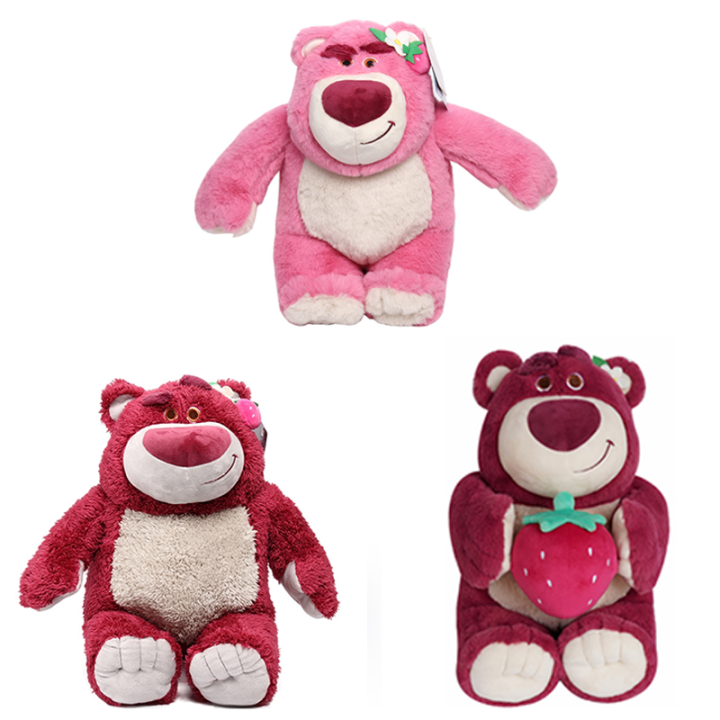 strawberry-disney-plush-bear-teddy-bear-doll-toy-story3-dolls-ragdoll-bear