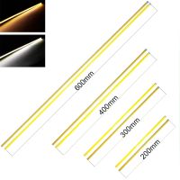 Sumbulbs 60cm 40cm 30cm COB Chip Tube Bar Lamp LED Strip Bulb 20W DC 12V Flexible Linear Lights Warm Cold White 600x6mm