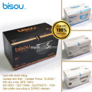 HCMFREESHIPCHÍNH HÃNG Hộp 50 cái khẩu trang y tế BISOU 04 lớp tùy chọn màu