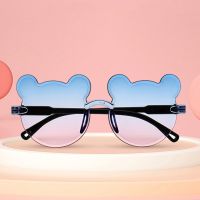 【YF】✑▧  Boys Cartoon Rimless Sunglasses Uv400 Children Glasses Eyeglass Outdoor Infant Ultraviolet-Proof Eyewear