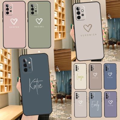 （shine electron）เคสสีพาสเทลสำหรับ Samsung Galaxy A14 A12,เคสใสออกแบบได้ตามต้องการ A54 A13 A52 A33 A53 A73 A52S A71 A34 A42ฝาครอบ