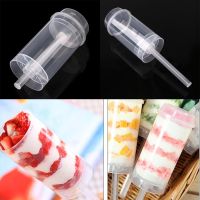 10Pcs DIY Handheld Push Pop Tool Cake Dessert Confetti Push Up Containers Shooter For Party Wedding Ice Cream Cupcakes Mold