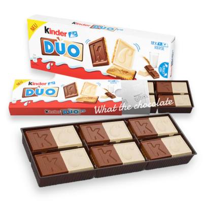 Sale!! exp.30/07/2023 Kinder Duo บิสกิตช็อคโกแลตทูโทน