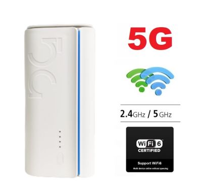 CPE 5G Router WiFi 6 เราเตอร์ใส่ซิม 5G รองรับ 5G 4G 3G AIS,DTAC,TRUE,NT, Indoor and Outdoor WiFi-6 Intelligent Wireless Access router (CPE)