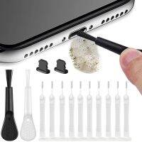 10pcs Cleaning Brush Dust Plug for iPhone Charging Port Dust Cleaning Brush Shower Dust Cleaning Brush Keyboard Cleaning Tools