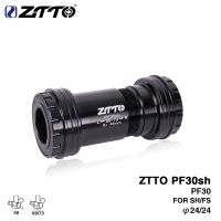 Ztto กะโหลกจักรยาน PF30 24 มม. ระบบล็อคเกลียวเซรามิค 46 มม. สําหรับจักรยาน MTB Road Bike 24