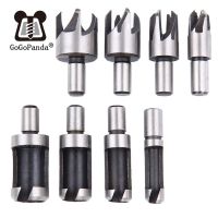 23 Pieces High-speed Steel Chamfering Device Combination Set Woodworking Countersunk Head Drill Bit Hexagonal Handle Titanium