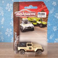 โมเดลรถเหล็ก Majorette JEEP Wrangler _ EXPLORER #Brown สีน้ำตาลครีม โมเดลรถสะสม