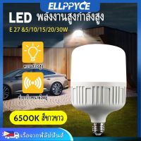 หลอดไฟ LED หลอดบับราคาถูก LED HighBulb Light ใช้ไฟ220V ขั้ว E27 หลอดไฟเกรด 5W 10W 20W 30W หลอดไฟ LED ไม่ทำลายสายตา Ellppyce