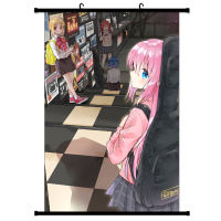 Anime Wall Scrolls Bocchi The Rock ผ้าแขวน/โปสเตอร์แขวนผนัง อนิเมะโบจจิ Hitori/Kita/Ryo/Nijika Anime Wallpaper/Poster