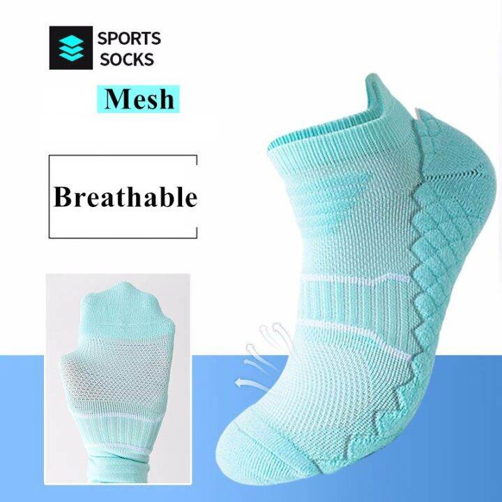 summer-low-tube-athletic-socks-for-men-women-professional-running-fitness-cotton-breathable-sweat-absorbing-ankel-socks