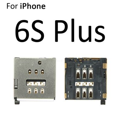 ช่องใส่ซิมเครื่องอ่านการ์ดถาดวางสำหรับ Iphone 5 5 5S Se 5c 6 6S 7 8 Plus ซิมช่องเสียบบัตรขั้วต่อตัวอ่านที่ใส่ถาด