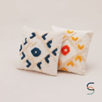 SARABARN Tufted Velvet Cushion Cover | ปลอกหมอน ปลอกหมอนทรงสี่เหลี่ยม  ปลอกหมอนอิง