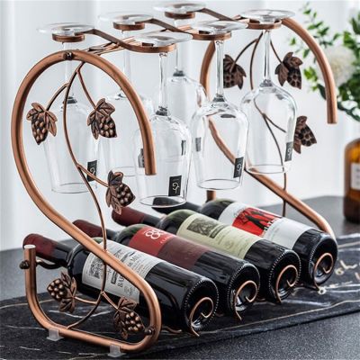 Wine Organizers Display Glass Holder Metal Bottle Rack Stand Bottle Storage Wine Organizer Wine Rack Wine Collection