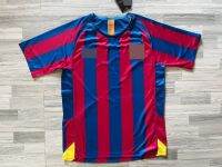 เสื้อสโมสรฟุตบอล บาร์เซโลนา ย้อนยุค 2005 AAA ( Futbol Club Barcelona ) 2005