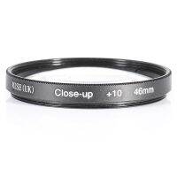 การเพิ่มข้อเสนอพิเศษ (UK) 46มม. โคลสอัพ + 10เลนส์ไมโครฟิลเตอร์สำหรับกล้อง SLR DSLR