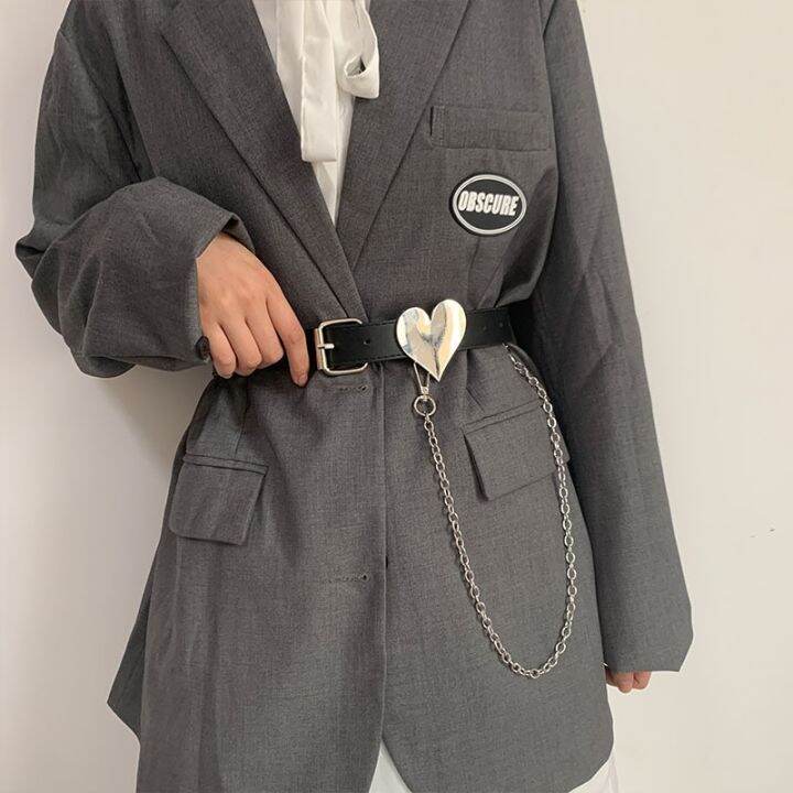 ready-stock-belt-female-love-chain-with-jeans-suit-fashion-waistdress-vintage-trendy-men-women-pants