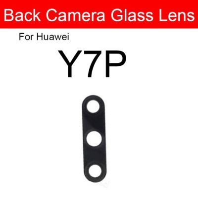 【❂Hot On Sale❂】 anlei3 เลนส์กระจกกล้องถ่ายรูปกล้องด้านหลังเลนส์กระจกกล้องถ่ายรูปใหม่พร้อมกาวสำหรับ Huawei Y7a Y9a Y7p Y8p Y6p Y5p Y6s Y8s การเปลี่ยนเลนส์ Y9s