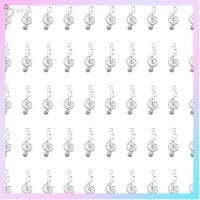 LAIHOU 100 Pcs โลหะสำหรับตกแต่ง จี้รูปโน้ตดนตรี สัญลักษณ์เพลง สง่างามเรียบหรู จี้ห้อยคอ สร้อยคอสำหรับผู้หญิง