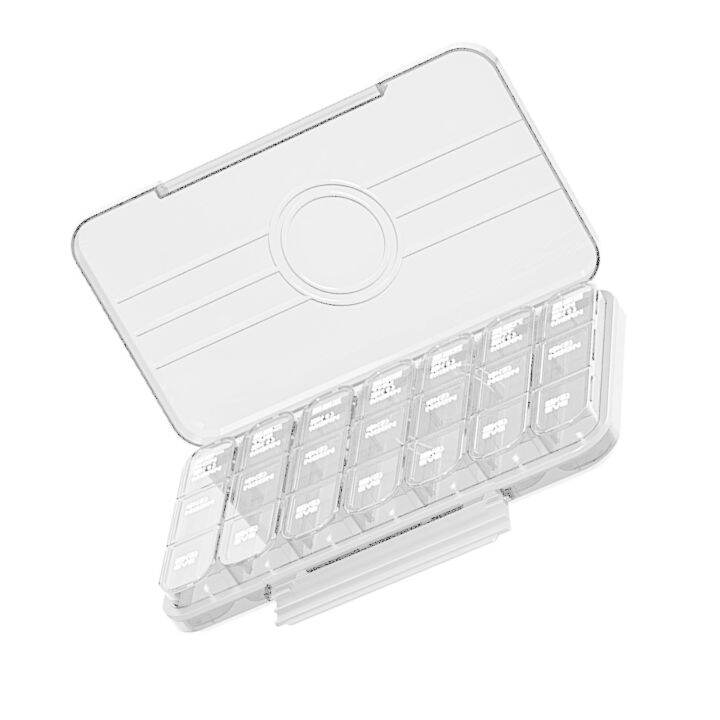 Portable Medicine Box Medicine Organizer Large Capacity for Travel Lazada