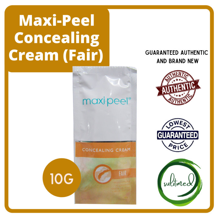 MaxiPeel Concealing Cream Fair 10g sulitmed Lazada PH