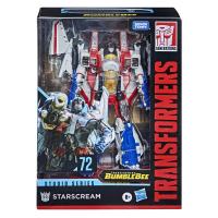 การ์ตูน Aniem Hasbro Transformers ของเล่น Studio Series 72 Voyager Bumblebee Starscream Action Figure-8ขึ้นไป F0790 6.5นิ้ว