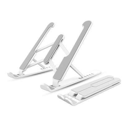 ABS Foldable Laptop Stand Base Notebook Portable Support For Pro Lapdesk Computer Laptop Holder Cooling cket Riser