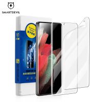 ♕ SmartDevil 2 PCS Screen Protector for Samsung S21 Ultra S20 Plus Soft Hydrogel Film for Galaxy Note 20 Full Cover Anti Scratch