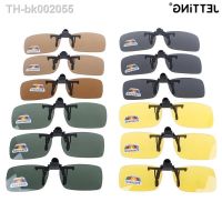 ☃▼♝ Car Driver Goggles Unisex Clip-on Polarized Day Night Vision Flip-up Lens Driving Glasses UV400 Riding Sunglasses For Outside