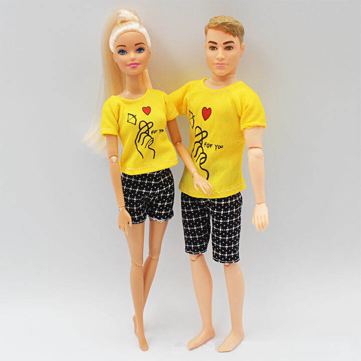 30cm-couple-doll-girlfriend-amp-boyfriend-ken-doll-16-doll-with-wheat-complexion-body-couple-outfit-parents-cosplay-toys-gifts