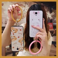 couple creative Phone Case For Xiaomi Redmi Note solid color Mens and Womens ring trend liquid silicone funny taste