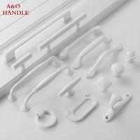 Handles Drawer Cabinet Furniture Kitchen Handles for Cabinet Knob Door Drawer Furniture Kitchen Knob Simplicity Fuji White Door Hardware Locks