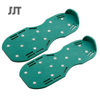 JJT รองเท้ารูปหัวเข็มขัดโลหะสนามหญ้าโลหะอุปกรณ์เครื่องอัดอากาศหัวเข็มขัดสายรัดทุกฤดูกาลรองเท้าแตะพื้นรองเท้าสีซีเมนต์ระบายอากาศสำหรับสวนด้วยตนเองสำหรับสนามหญ้า