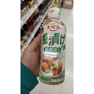 อาหารนำเข้า🌀 Japanese Seasoning Sauce for Green Vegetable Dong Hisupa Fuji Ebara Asazuke No Moto Dashi 500ml