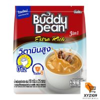 บัดดี้ดีน ทรีอินวัน เอ็กซ์ตร้าริช กาแฟปรุงสำเร็จชนิดผงผสมวิตามิน 18 กรัม แพ็ค 25 [buddy Dean Tree In one Extra Rich Successful coffee, powder type, vitamin 18 grams, pack 25]