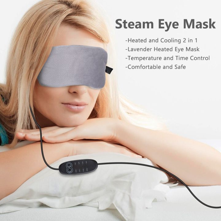 ตาอุ่น-usb-สำหรับการนอนหลับแผ่นปิดตาไฟฟ้ารูปไอน้ำลาเวนเดอร์ร้อนอัดเย็นสปาปิดตาป้องกันรอยคล้ำ