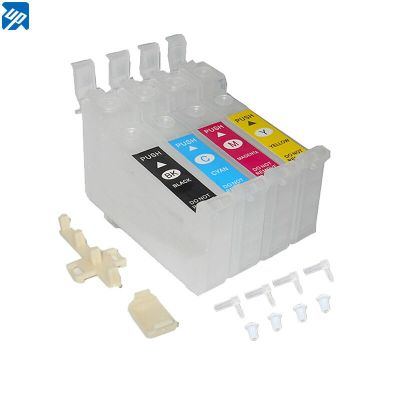 4pcs Empty CISS Cartridges for epson WF-2010 WF-2510 WF-2520 WF-2530 WF-2540 WF-2750 WF-2760 WF-2650 WF-2660 ink cartridge Ink Cartridges