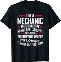 Funny Im A Mechanic T-Shirt Because Your  Roll Student Normal Top T-shirts Special Cotton Men Tops &amp; Tees Print