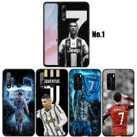 WA14 CR7 Cristiano Ronaldo อ่อนนุ่ม Fashion ซิลิโคน Trend Phone เคสโทรศัพท์ ปก หรับ Huawei P10 P20 P30 Pro Lite Y5P Y6 Y6P Y7A Y8P Y9A Y8S Y9S Y7 Y9 Prime