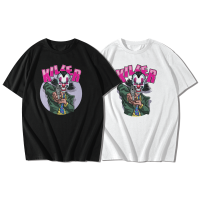 JOKER KILLER เสื้อยืดแขนสั้นคอกลม Cotton 100% สกรีนลาย