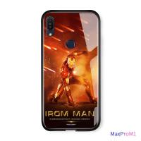 Ucuc เคสโทรศัพท์ ASUS  Zenfone MAX Pro (M1) zb601kl zb602kl กรณี,มหัศจรรย์ล้างแค้นซูเปอร์ฮีโร่ไอรอนแมนโรเบิร์ตดาวนีย์ Amour กระจกนิรภัยกรณีโทรศัพท์ปลอกปกหลัง