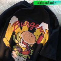 เสื้อยืดแขนสั้น พิมพ์ลายการ์ตูน ทรงหลวม สไตล์ฮิปฮอป สตรีท ญี่ปุ่น ฤดูร้อน สําหรับผู้ชาย และผู้หญิง เสื้อยืดคุณภาพดี