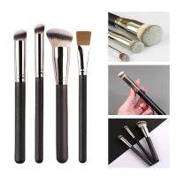 1Pcs Wooden Handle Concealer Mask Brushes / Professional High Quality Blending Beauty Makeup Brush for Beginner